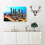 Moscow Russia Skyline In Abstract - Wrapped Canvas-55310404