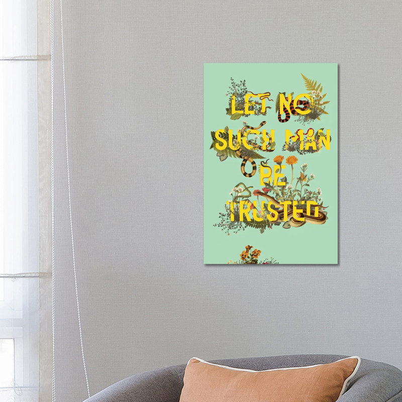Let No Such Man by Heather Landis - Print on Canvas, Wrapped Canvas, 101.6 cm H x 66.04 cm W x 3.175 cm D