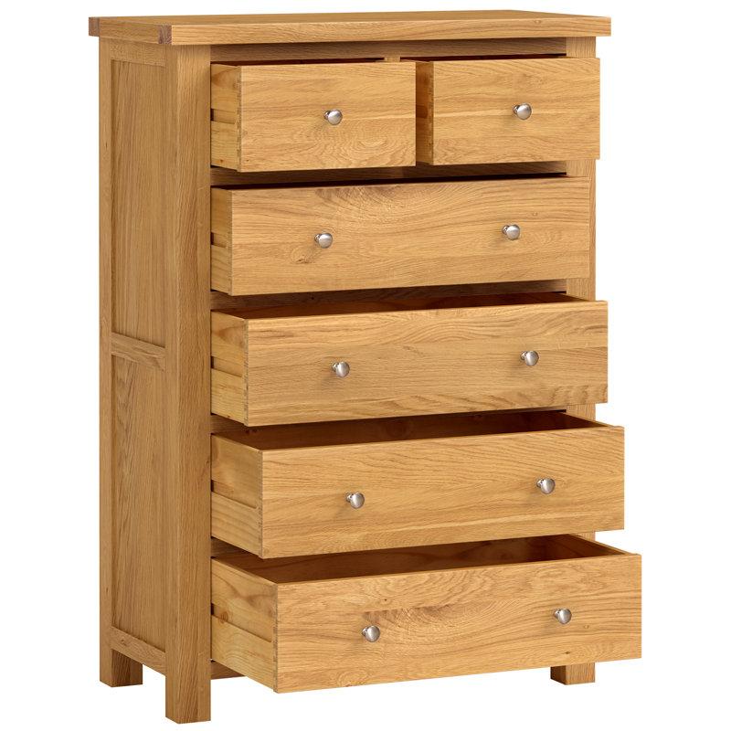 Dover 85 cm W Chest of 6 Drawers