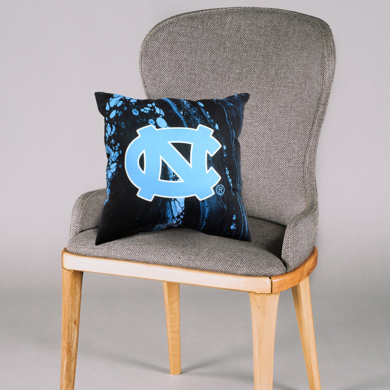 NCAA Reversible Throw Pillow, North Carolina Tar Heels