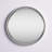 Metal Minimalistic Round Silver Wall Mirror-996774741