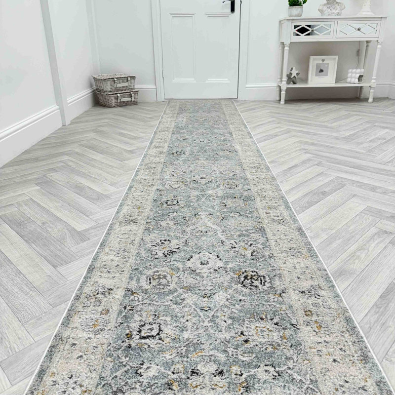 Runner Abstract Area Rug, Runner 66 x 360 cm