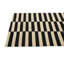 Tapis noir et blanc Orta