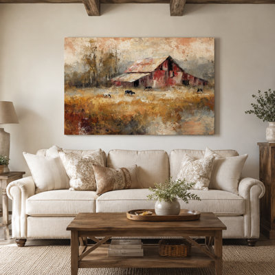 Art mural sur toile Heartland Pasture