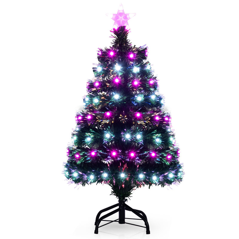 Lighted Artificial Christmas Tree