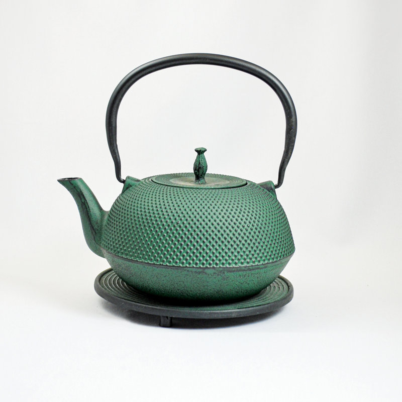 World Menagerie Dee 1.5ml Solid Colour Teapot, Green