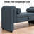 Velvet Bench for Bedroom End of Bed, 60.5- inch Upholstered Button Tufted Ottoman Bench with Rolled Arms, Button-Tufted Ottoman for Living Room, Entryway-10457223