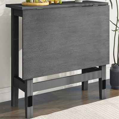 Table de salle à manger extensible en bois avec rallonge pour petits espaces Topmax Farmhouse