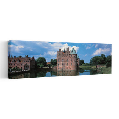 Egeskov Castle Odense Denmark Peaceful Serene Abstract Architecture Tree Wall Art