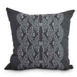 Fickle Florals Geometric Indoor/Outdoor Reversible Throw Pillow