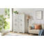 Buffet de 68 po de hauteur pour salon, armoire télé combinée, armoire de rangement grande capacité-1468701422