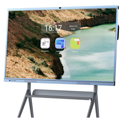 JYXCN 4K-Compatible Smart Display for HDMI/VGA Inputs?Multi-Touch Interactive Whiteboard for Retail/Digital Signage/Classroom??