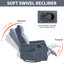 Fauteuil inclinable manuel Blue Massage-2006590881