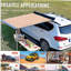 Car Side Awning, Large 6.6' x 8.2' Shade Coverage Vehicle Awning, PU3000mm UV50+ Retractable Car Awning with Waterproof Storage Bag, Height Adjustable, Suitable for Truck, SUV, Van, Campers