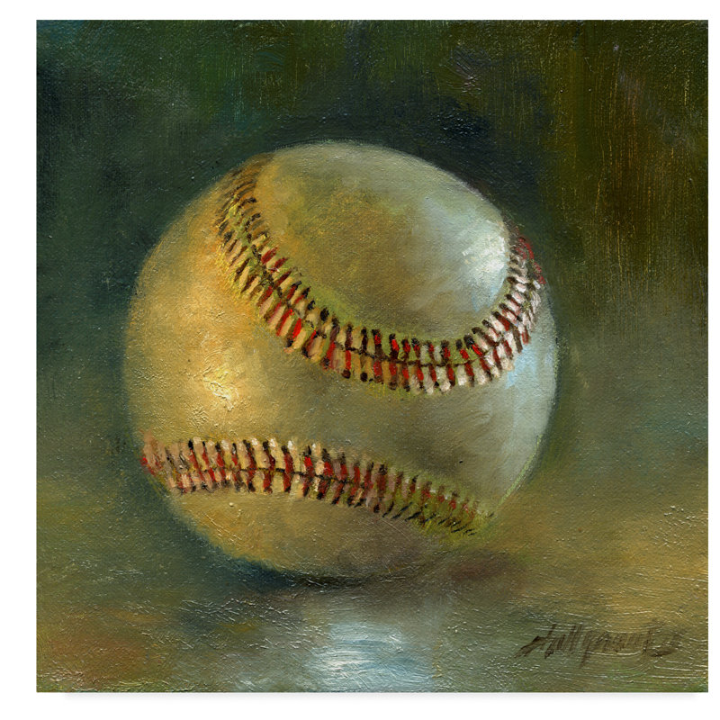Hall Groat II Baseball 8 Gallery-Wrapped Canvas Art