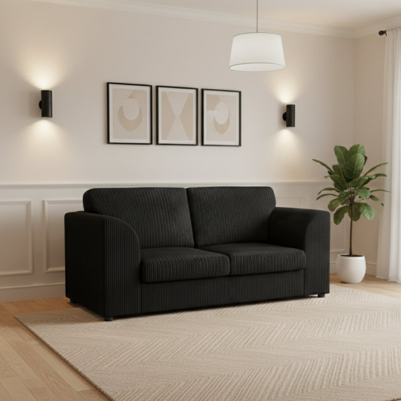 Living Room Set, Black