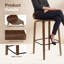 Tabouret de comptoir 27,16 po-123652081