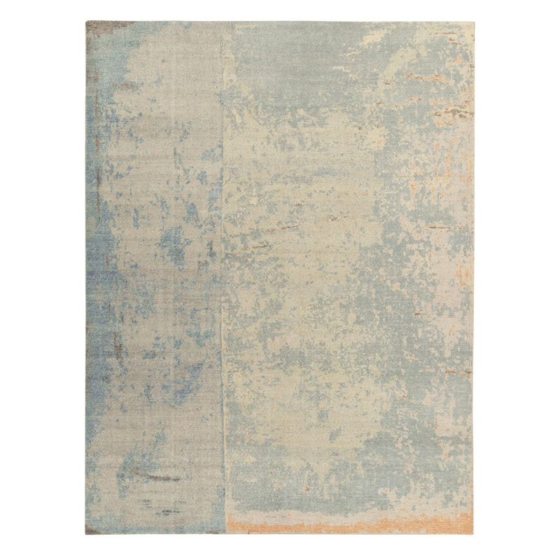 One-of-a-Kind Rectangle 9'1" X 11'10" Hand Knotted Area Rug