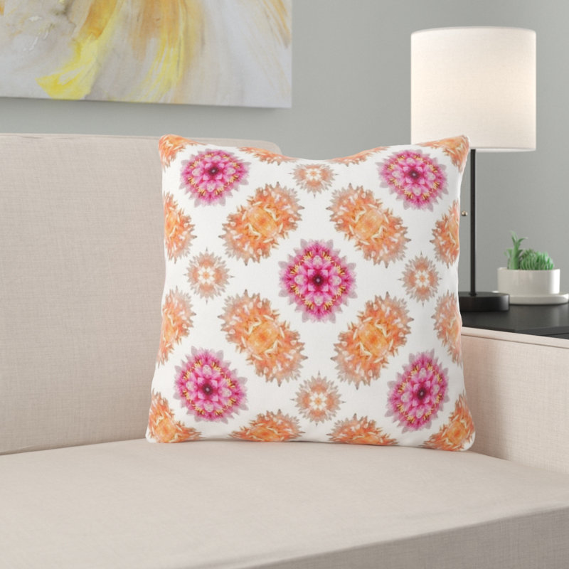 Coussin décoratif fleur, Intérieur