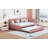Upholstered Daybed With Trundle Sofa Bed Frame No Box Spring Needed-444914822