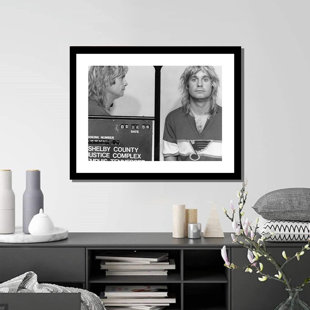 " Ozzy Osbourne 1984 Mugshot Photos " Painting Print