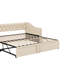 Lit de jour simple rembourré avec couchette-159384735