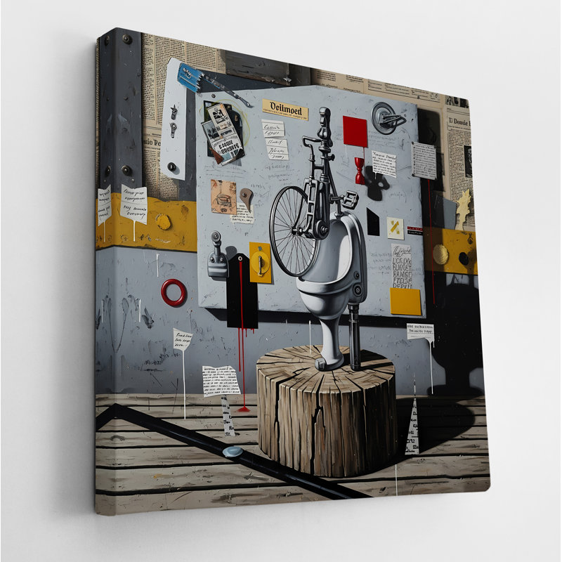 Sanitary Revolution, 24" H x 24" W