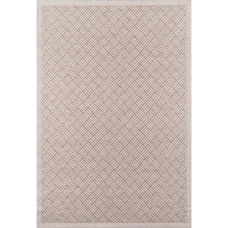 Salena Tan Rug, Rectangle 5' x 7'6"