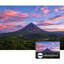 Papier peint adhésif auto-adhésif moderne pour la chambre à coucher Peel and Stick L 100 "x l 144" avec paysage de montagne-127343666