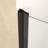 24"X 72" Pivot Shower Door, Aluminum Frame, Half Frame ,1/4"(6Mm) Tempered Glass-120178777-120178778