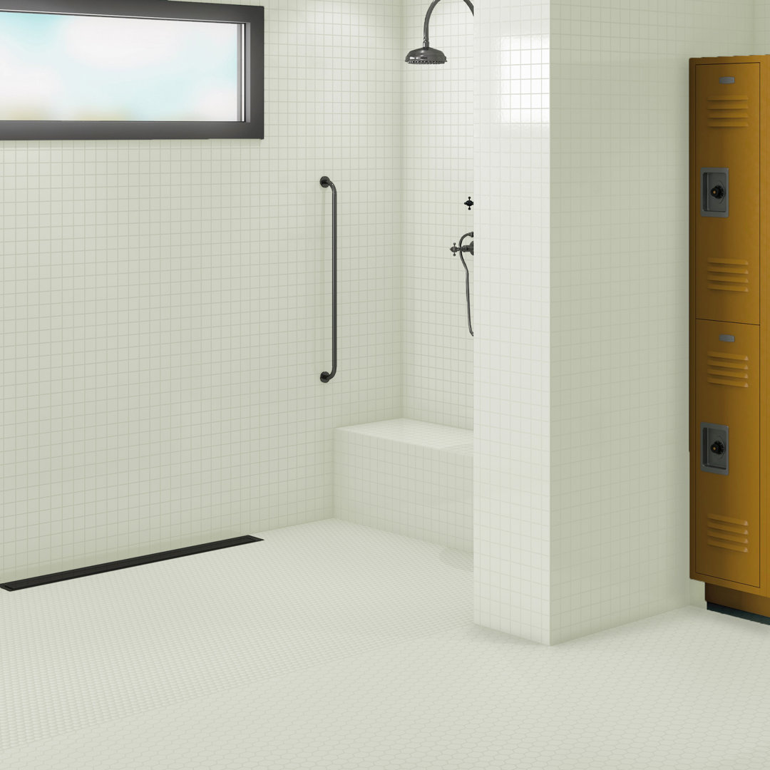 Electro-Funk Matte 2'' W x 2'' L Porcelain Tile Grid Mosaic Sheet PIXL 