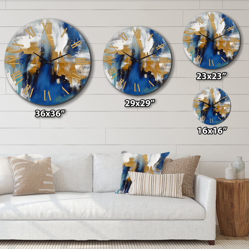 Horloge murale Radiant Muse, Très grand