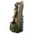 Drumack Handcrafted Outdoor Weather Resistant Floor Fountain with Lights