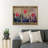 Three Pictures Of Dawn And Sunset In Forest - And They Shall Dwell Safely In The Wilderness - 1 Piece Rectangle Graphic Art Print On Wrapped Canvas-973138568