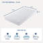 Matelas simple en mousse mémoire de 15 cm (6 po), confort mi-ferme pour enfants, adolescents et invités, matelas livré dans une boîte pour lit plateforme et lit de jour