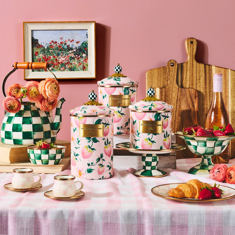 Strawberry Canisters