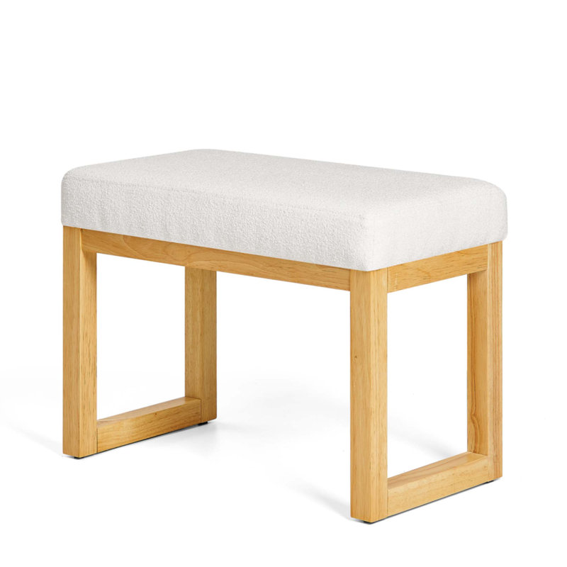 Shoe-Changing Bench, Beige