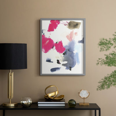 Mirame II Framed Print - Solid Wood