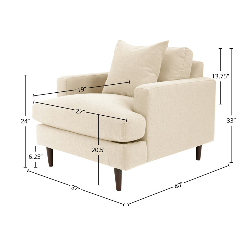 39" Wide Club Chair