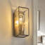 Reba Steel Flush Mounted Sconce