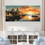 Italian Hidden Gems Coastline Sunset I - Italy Landscape Wall Art