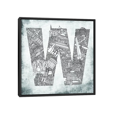 "Washington D.C." par Sasha, impression sur toile