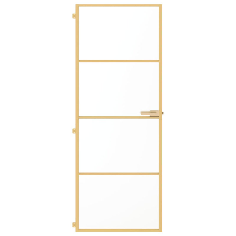 Wiltraud Glass Internal Door, 201.5cm H x 76cm W