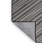 Washable Light Gray Dark Gray Striped Area Rug-1663123025