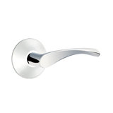Triton Wave/Drop Passage (Hall & Closet) Door Lever with Round Rosette