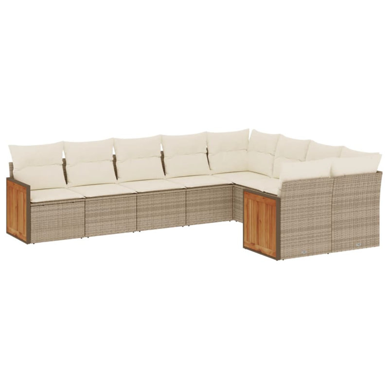 Ensemble de canapé de jardin Vidaxl