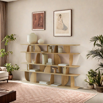 Bibliothèque de style nordique simple