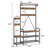 Solid Wood Coat Rack, Hall Tree With Bench And Shoe Storage Parent-Child Coat Rack Shoe Bench-122875281