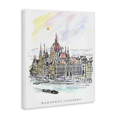 Toile d'horizon minimaliste, conception par Angela Steahling