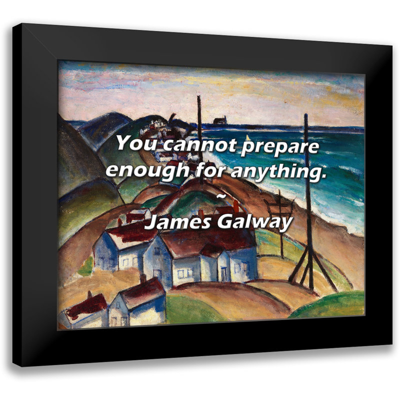 James Galway Citation: Vous ne pouvez pas vous préparer assez pour rien.